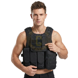 OEM Security Reflective Safety Vest Workplace Jogging <b>Running</b> Multifunctional Pockets Customizable Color/Size Unisex Polyester - Product Image 1