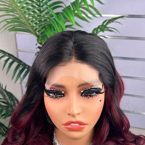 ผมเวอร์จินแท้จากเวียดนามแบบ Bouncy Curls  แบบ Double Drawn 5*5 สำหรับวิกผมแบบ Lace Frontal  ไม่ต้องใช้กาว  พร้อมเชือกผูกแบบใสสำหรับผู้หญิง - Product Image 5