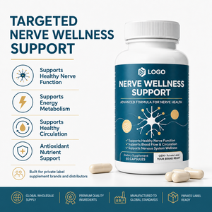 Suplemento <span class=keywords><strong>para</strong></span> la Salud Nerviosa con Fórmula Personalizada, Marca Privada, Fabricación por Contrato de Marca Blanca, Cápsulas de Ácido Alfa Lipoico (ALA) - Product Image 4