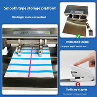 Agrafeuse automatique à bras long électrique robuste Machine à relier en métal à économie de main-d 'œuvre