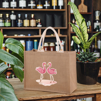 Offre spéciale de sac fourre-tout de haute qualité écologique naturel imperméable et réutilisable avec conception d'impression personnalisée pour les cadeaux
