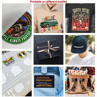 Imprimante DTF industrielle 60 cm, 4 têtes Epson I3200, machine d'impression DTF professionnelle 9 couleurs avec dégradé de couleurs néon pour t-shirts