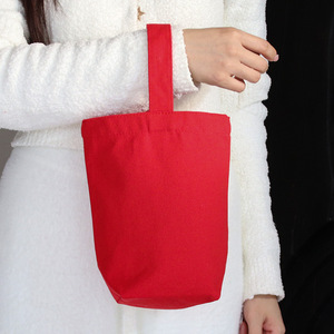 Vente en gros de sacs à <span class=keywords><strong>main</strong></span> pliables en toile de coton biologique avec motif personnalisé mini <span class=keywords><strong>sac</strong></span> à pain réutilisable pour le déjeuner-<span class=keywords><strong>sac</strong></span> cadeau fait <span class=keywords><strong>main</strong></span> pour femmes - Product Image 3