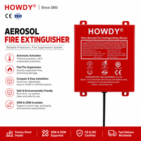 Système d'extinction d'incendie HOWDY, dispositif d'extinction d'incendie par aérosol, extincteur d'incendie par aérosol pour batterie lithium-ion