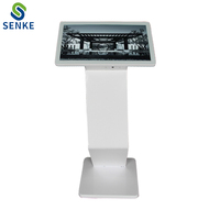 17 ''/21'' personnalisé Android windows support d'écran tactile kiosque distributeur de billets imprimante système de gestion de file d'attente sans fil