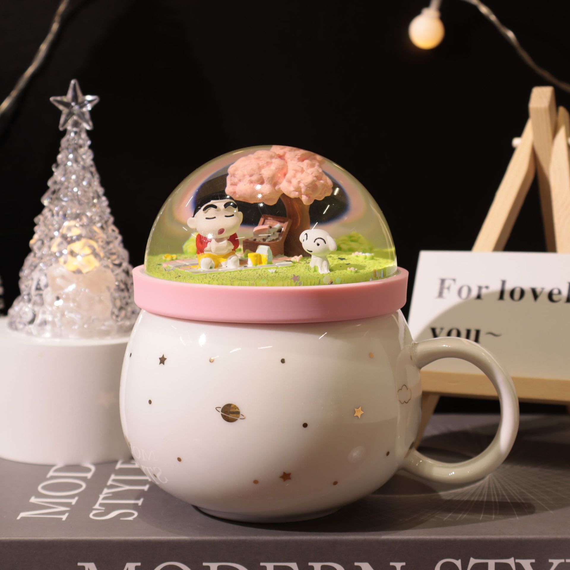 Spring outing crayon xiaoxin