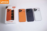 Teléfono Móvil Global Network Hot Wholesale Nuevo Mini Smart Android 32GB Umiio 17 Pro Max de Marca con Doble SIM y WIFI Desbloqueado