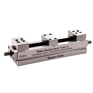 Étau d'établi modulaire Ttake à double mâchoire, 2 pièces, mécanisme de verrouillage Morse - Product Image 2