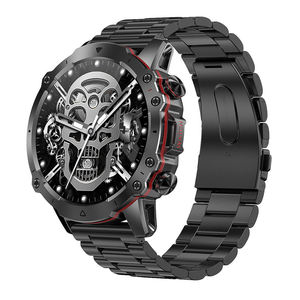 2025 AK56 Men's 5ATM Smart Watch HD 390*390 AMOLED Screen Waterproof IP67 Heart Rate Monitor BT Call Compass IP68 Waterproof NFC - Product Image 1