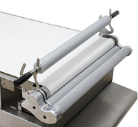Machine à cuire le pain semi-automatique professionnelle pour boulangerie, avec bande transporteuse, pour la pâte à pizza, les croissants, les noix et le lait