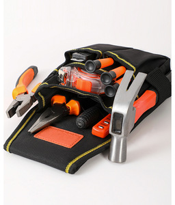 Heavy Duty Multi Compartment Waterproof Foldable <b>Tool</b> Bag Electricians <b>Carpenters</b> Large Capacity Durable Portable Storage - Product Image 2