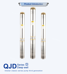 4SK 100 thương hiệu OEM qjd loạt 2HP chìm Máy bơm nước đa tầng năng lượng mặt trời 0.5HP 0.37kw cho vườn sử dụng sâu tốt 1HP Bomba de Agua - Product Image 3