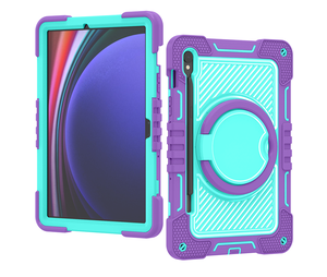 Étui de tablette robuste et portable pour Tab S9FE S10FE, support rotatif à 360 degrés, étui de protection absorbant les chocs - Product Image 6