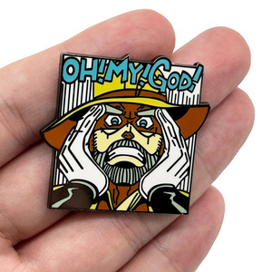 <span class=keywords><strong>JoJo</strong></span>'<span class=keywords><strong>s</strong></span> Bizarre Adventure Anime aleación broche Cosplay Comic botón Pins <span class=keywords><strong>ropa</strong></span> mochilas dibujos animados insignia esmalte - Product Image 5