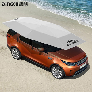 Dingku Mobile Car Canopy 4x2.1m Fiberglass Frame Automatic Sunshade For VW Cars - Product Image 2