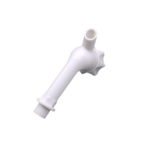YUNSU <b>Wall</b> Mounted Modern Kitchen Sink Water Saving Plastic PP 1/2 Inch Faucet with Large Handle - Product Image 5