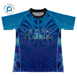 Maillot Rugby Maori PURE Sublimation Personnalisé 100% Polyester Tatouage Chemise Rugby Respirant Maillot Rugby League - Product Image 5