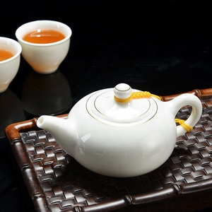 New Designs White Ceramic Kungfu <b>Tea</b> <b>Cup</b> <b>Sets</b> Customized Size Fashionable Classic Style for Home Hotel & Restaurant Use - Product Image 2