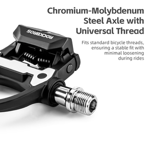 <span class=keywords><strong>Pedales</strong></span> de Bicicleta de Carretera <span class=keywords><strong>ROCKBROS</strong></span> de Alta Calidad, Nivel Básico, Autoblocantes, de Nailon, para Adultos, para Ciclismo Urbano - Product Image 2