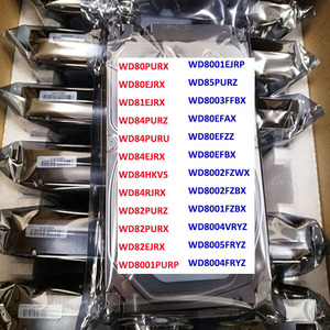 Жесткий диск WD80EJRX 8 ТБ для систем видеонаблюдения, 3,5 дюйма, SATA 6 Гбит/с, 5400 об/мин, 256 МБ кэш-памяти, для домашних и коммерческих систем безопасности, видеорегистраторов и сетевых видеорегистраторов - Product Image 1