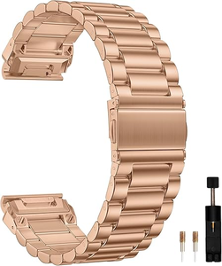 <span class=keywords><strong>Bracelet</strong></span> de montre à trois maillons en acier inoxydable de haute qualité à ajustement rapide pour <span class=keywords><strong>Garmin</strong></span> <span class=keywords><strong>Fenix</strong></span> 7 6 <span class=keywords><strong>5</strong></span> 22 mm, <span class=keywords><strong>bracelet</strong></span> de remplacement de luxe - Product Image 4