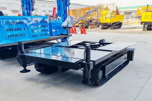 Sasis karet jalur bergerak mudah, Crawler <span class=keywords><strong>Undercarriage</strong></span> digunakan di pertanian hutan dan Industri - Product Image 2