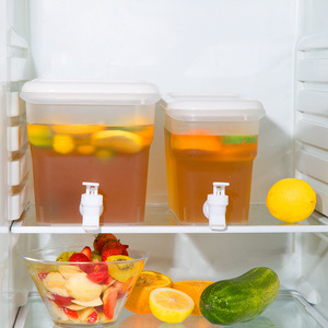 BPA miễn phí truyền bình với vòi nước bình trà & trái cây truyền bình tủ lạnh nhựa uống Dispenser - Product Image 2