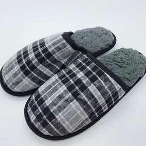 2024 Hot Sale Factory shipped directly winter plush slippers house, indoor household adult slippers stock mens home slipper