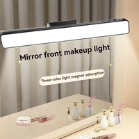 Lampe de bureau magnétique LED / veilleuse, rechargeable par type-C, adaptée à la lecture dans les armoires, les placards, etc.
