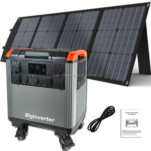 Station d'alimentation portable 5000W 5376Wh LiFePO4, générateur solaire avec UPS pour la sauvegarde à domicile - Product Image 1