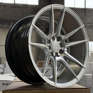 17 pouces 8 trous pcd100 108 <span class=keywords><strong>jantes</strong></span> de machine hyper argentées en fonte d'aluminium pour <span class=keywords><strong>peugeot</strong></span> 208 toyota avalon <span class=keywords><strong>2008</strong></span> - Product Image 1