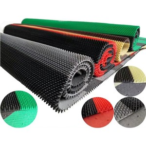 Tappetino per Porta in PVC a Squame di Pesce, Tappeto Antipolvere per Esterni con Supporto Antiscivolo - Product Image 6