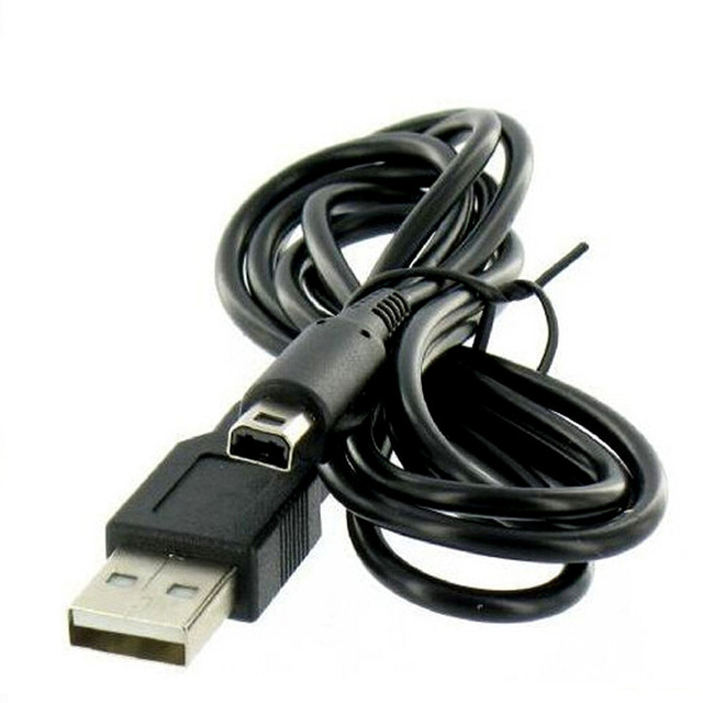 High Quality Weiya Universal 3DS USB Fast Charger Cable 1.2m Black