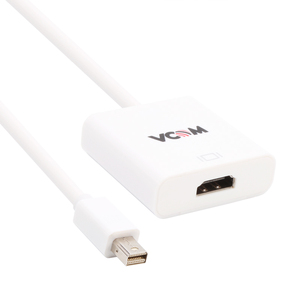Convertidor VCOM Plug and Play de <span class=keywords><strong>Mini</strong></span> <span class=keywords><strong>DisplayPort</strong></span> <span class=keywords><strong>a</strong></span> <span class=keywords><strong>HDMI</strong></span> 1080P, <span class=keywords><strong>Macho</strong></span> <span class=keywords><strong>a</strong></span> <span class=keywords><strong>Hembra</strong></span>, Sin Necesidad de Controladores, para PC, Proyector, Aula - Product Image 1