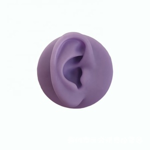 Gaby yumuşak silikon vitrin modeli stentler ile sahte yeşil mor yapay piercing model ekran aracı piercing takı - Product Image 1
