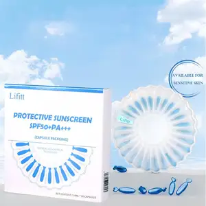 Oem ovilz nhãn hiệu riêng mặt trời Kem Màn hình SPF 50 bảo vệ da hữu cơ mặt làm trắng UV Kem chống nắng kem Hàn Quốc Kem chống nắng