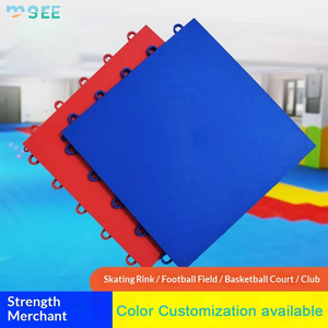 Piso Deportivo Modular Suspendido <span class=keywords><strong>para</strong></span> Cancha de Baloncesto SeeMore, Personalizable, Antideslizante, Losetas de PP Encajables - Product Image 1