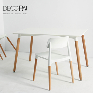 Piccola famiglia-di dimensioni tavolo da pranzo bianco sala da pranzo moderna semplice tavolo da pranzo di moda un - Product Image 4
