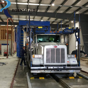 Máquina de Lavado de Autobuses Eléctrica Económica, Sistema de 2 Cepillos, Limpiador Automático de Rodillos Verticales y Horizontales de un Solo Lado para Pequeñas Flotas - Product Image 5