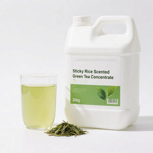 Concentré liquide de thé vert <span class=keywords><strong>parfumé</strong></span> au <span class=keywords><strong>riz</strong></span> gluant naturel, certifié HACCP, extrait de feuille de loquat, arôme de thé vert, produit aromatisant - Product Image 1