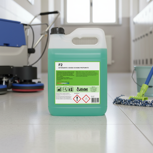 Itidet D2367 1x10 Lt Eco-Friendly Liquid Neutral Low-foam Surfaces <b>Detergent</b> for Daily Cleaning of All Types of Floors - Product Image 3