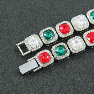 Nuevo Collar Geométrico Colorido de Estilo Exagerado y Personalizado, Cadena de Aleación Simple y Moderna, Collares para Hombre, Joyería al por Mayor - Product Image 5