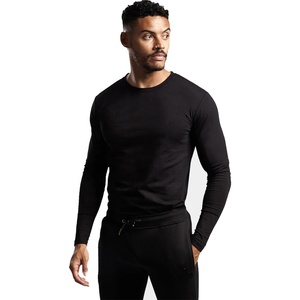 เสื้อกอล์ฟแขนยาว PIHA SPORTS สำหรับผู้ชาย ป้องกันรังสียูวี คอเสื้อสีตัดกัน ระบายอากาศได้ดี ผลิตจากผ้าโพลีเอสเตอร์/คอตตอนเจอร์ซีย์ - Product Image 1