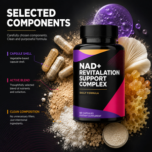 Offre Spéciale : Capsules 60 unités de Resvératrol, Berbérine, Fisetine, Quercétine et NAD+ – Extrait 100% Pur d'Herbes Naturelles pour le Soutien Antioxydant et la Beauté - Product Image 2