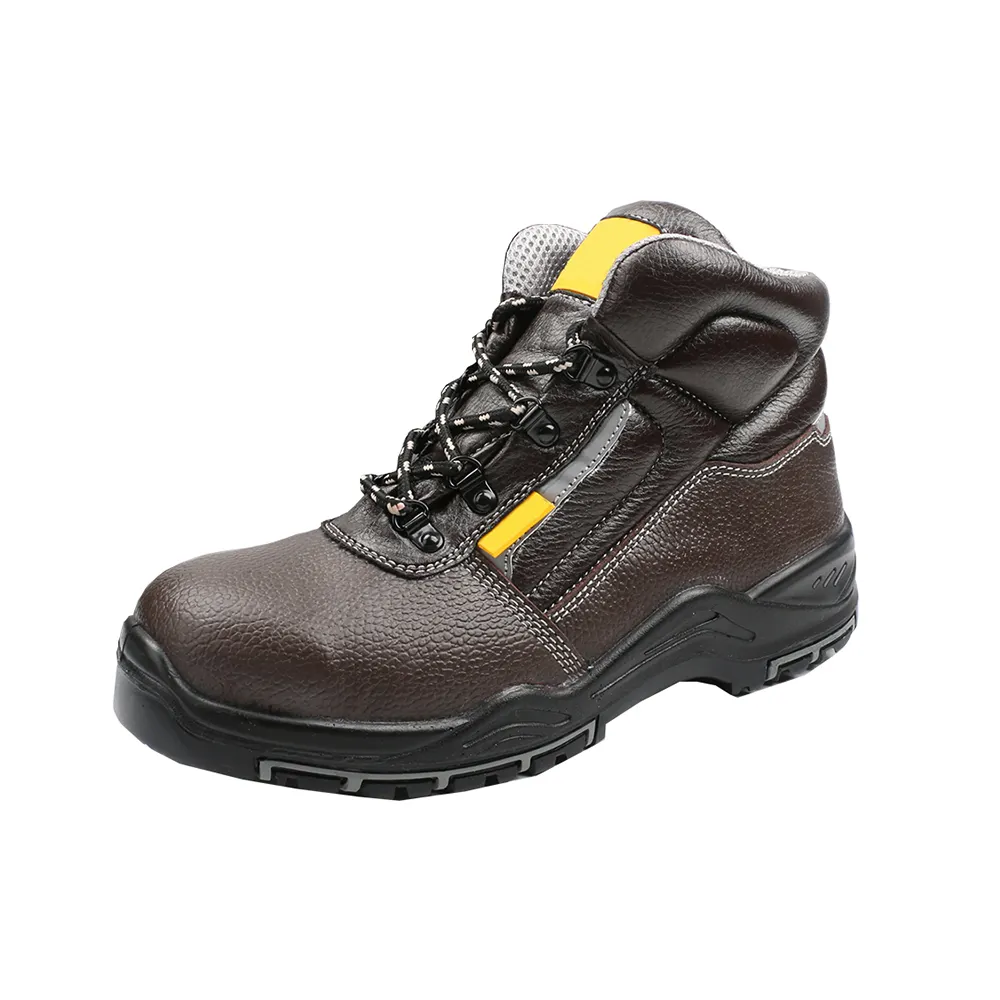 VITOSAFE su geçirmez inek deri çelik ayak yıkılmaz endüstriyel güvenlik ayakkabıları iş çizmeleri S3