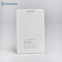 Badge intelligent AOA BT1000-g avec positionnement haute précision, bouton SOS anti-panique pour le suivi, batterie rechargeable, conformité RFID