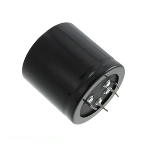คาปาซิเตอร์ช่อง820 uF 20% 420V คาปาซิเตอร์แบบมีรู B43511E827M80 - Product Image 1
