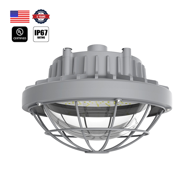 IP67 Industrial 30W-200W UFO Luminaire Waterproof Led Lamp Explosion-Proof High Bay Lights 5-Year Warranty 50000 Hours Lifespan