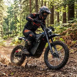Nueva Minimoto de Cross con Chasis de Acero Personalizado, 75 km/h, Transmisión por Cadena, Motor sin Escobillas de 72 V - Product Image 1