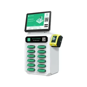 Pos Kreditkarte Tragbare Power Bank Verkaufs automat Telefon ladung Wifi Kiosk Miet system Shared Battery Sharing Rental Station